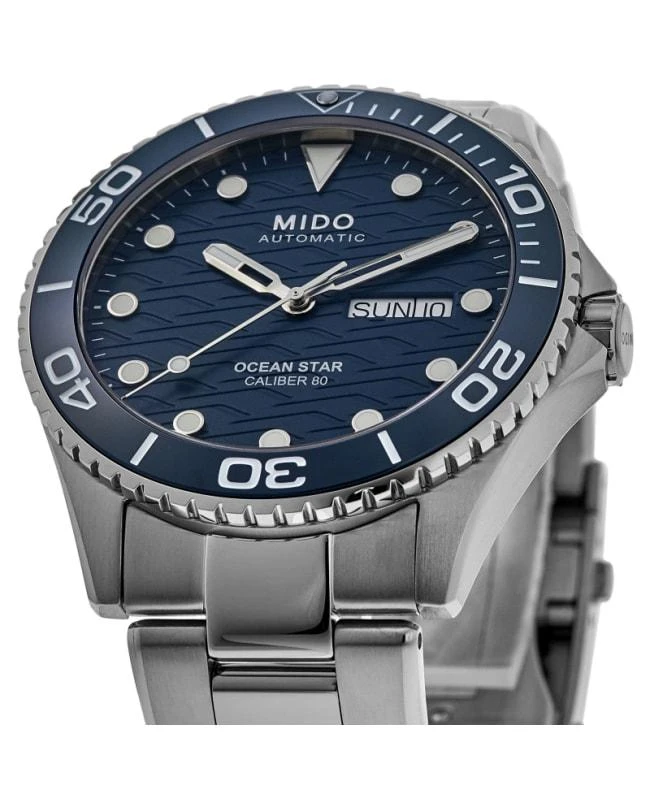 商品MIDO|Mido Ocean Star 200 C Automatic Blue Dial Steel Men's Watch M042.430.11.041.00,价格¥6296,第3张图片详细描述