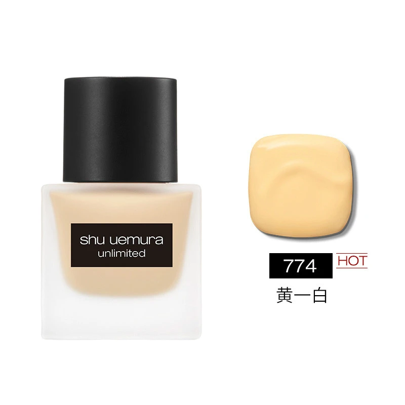 商品Shu Uemura|【包邮装】Shu uemura 植村秀 羽纱持妆粉底液小方瓶 774 35ml,价格¥399,第1张图片