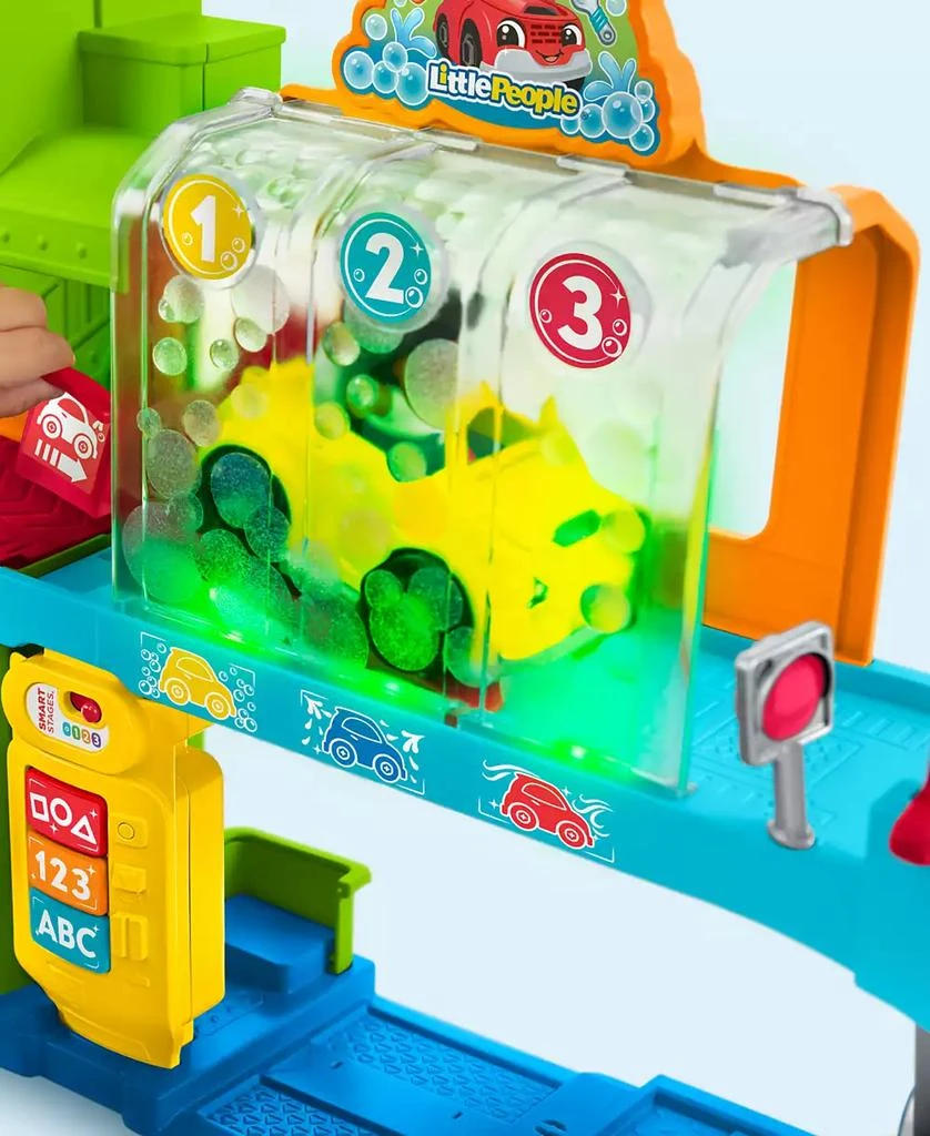 商品Fisher Price|Little People Light-Up Learning Garage Toddler Playset,价格¥336,第3张图片详细描述