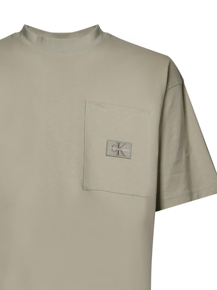 Calvin Klein Oversized Cotton T-shirt商品第2张图片规格展示