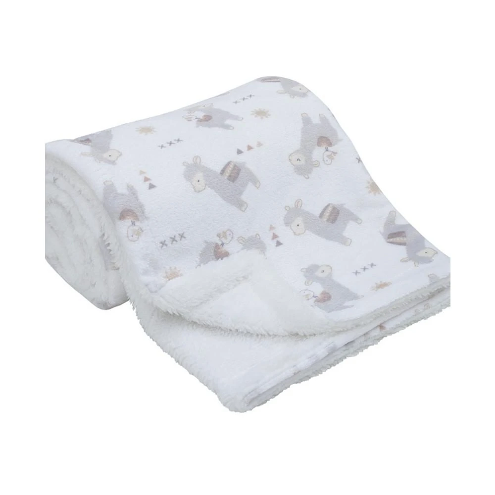 商品Macy's|Mama's Little Llama Super Soft Baby Blanket,价格¥275,第1张图片