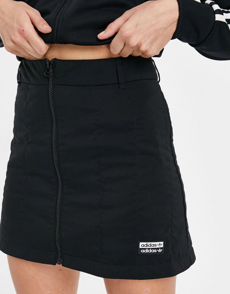 adidas Originals tennis skirt in black商品第3张图片规格展示