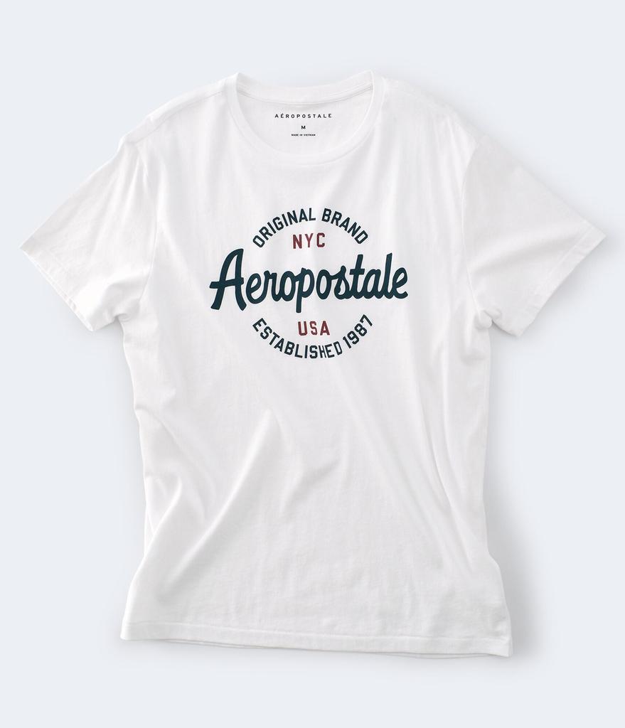 Aeropostale Men's Original Brand Graphic Tee商品第5张图片规格展示