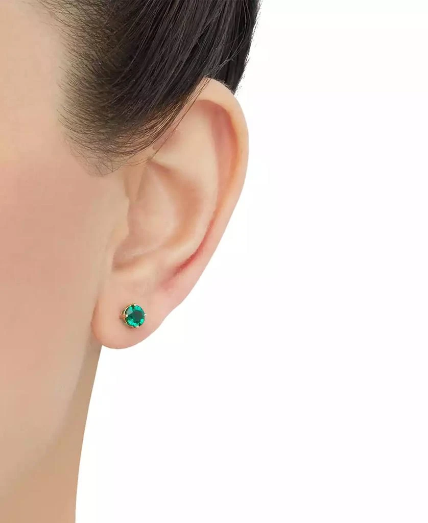 商品Macy's|Birthstone Stud Earrings in 14k Gold or 14k White Gold,价格¥3086,第2张图片详细描述