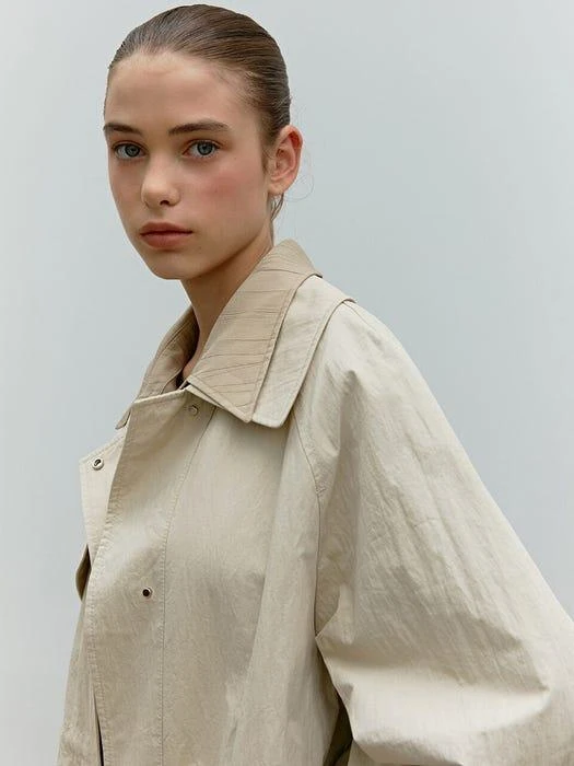Twf Single Trench Bomber Beige 商品