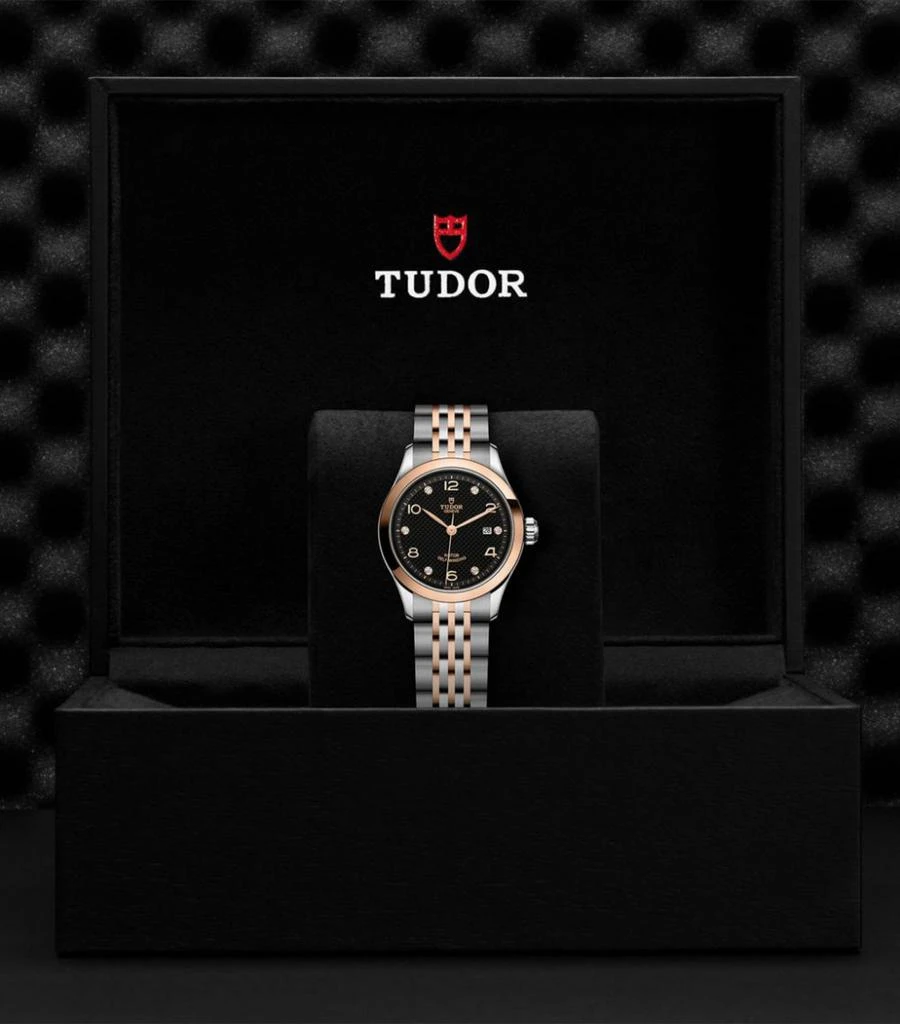 商品Tudor|1926 Stainless Steel, Rose Gold and Diamond Watch 28mm,价格¥29470,第2张图片详细描述