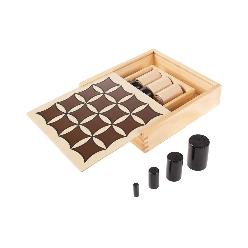 商品Trademark Global|Hey Play 3D Tic Tac Toe - Wooden Tabletop Competitive Hands -On Strategy, Logic And Skill Board Game For Two Players - Fun For Kids And Adults,价格¥362,第5张图片详细描述
