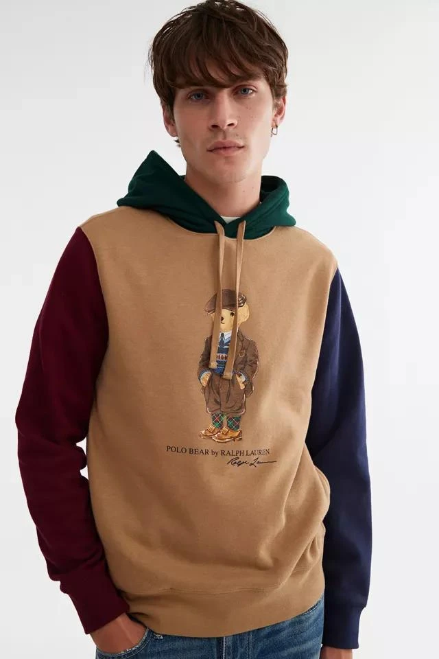 商品Ralph Lauren|Polo Ralph Lauren Heritage Bear Hoodie Sweatshirt,价格¥750,第1张图片