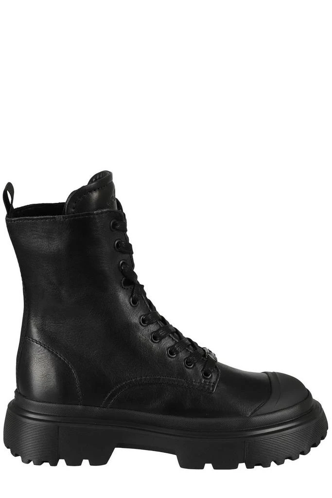 商品hogan|Hogan Anfibio Lace-Up Combat Boots,价格¥3637,第1张图片