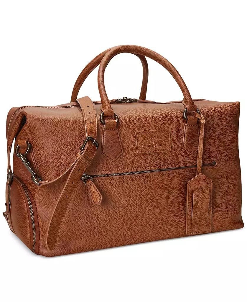 商品Ralph Lauren|Men's Pebbled Leather Duffel Bag,价格¥2623,第1张图片