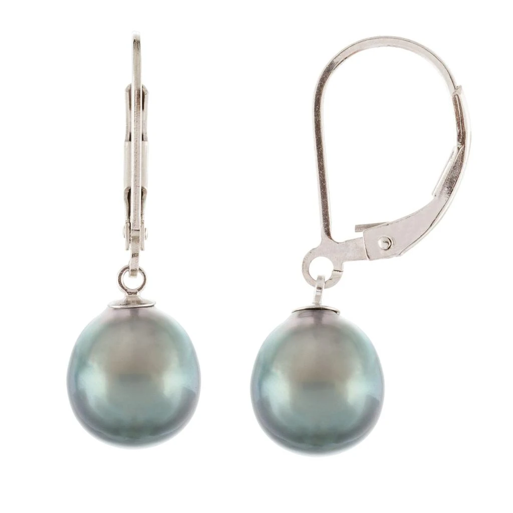 商品Splendid Pearls|Sterling Silver 9-10mm Pearl Earrings,价格¥596,第1张图片