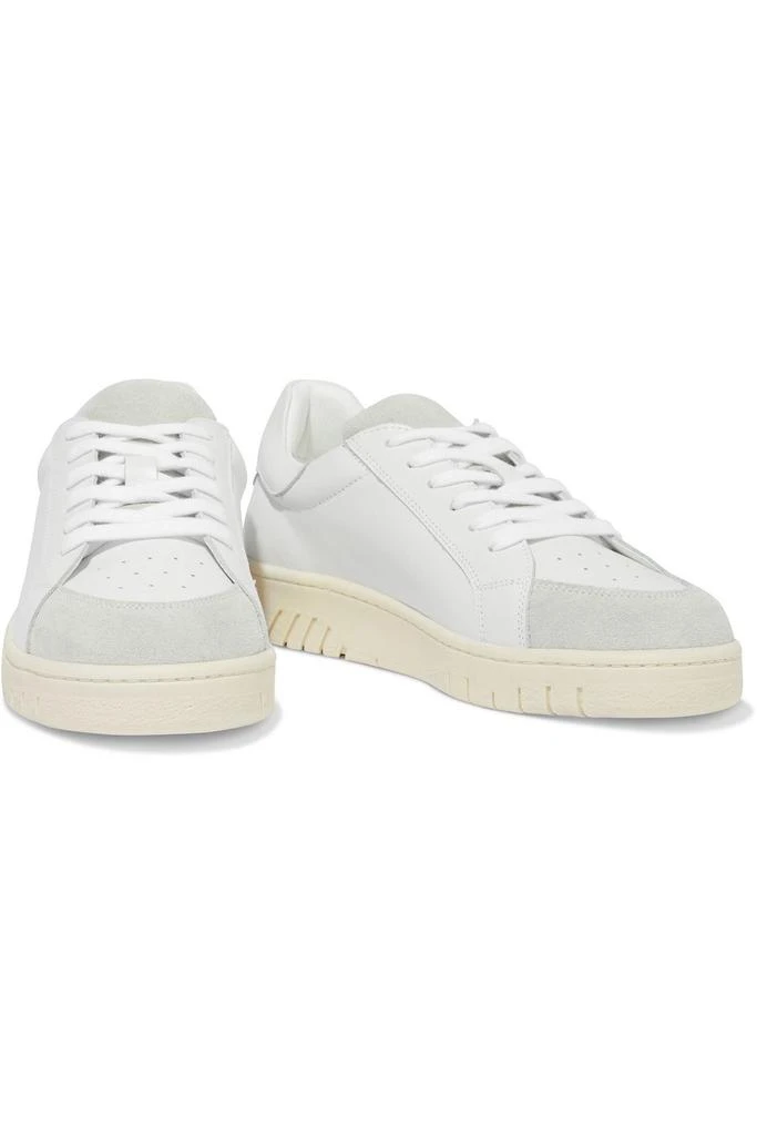 商品IRIS & INK|Constance suede-trimmed leather sneakers,价格¥1228,第3张图片详细描述