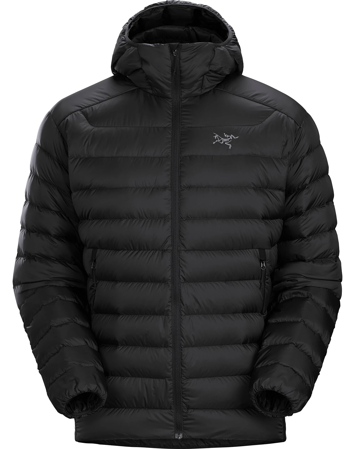 商品Arc'teryx|Arc'teryx 男士户外滑雪服上装 MENSCERIUMHOODYBLACK 黑色,价格¥3589,第1张图片