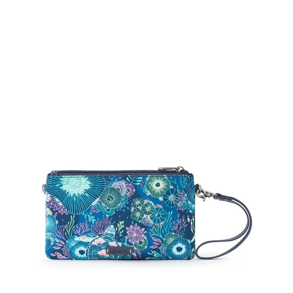 商品Sakroots|Women's Recycled Ecotwill Corin Flap Wallet,价格¥291,第4张图片详细描述