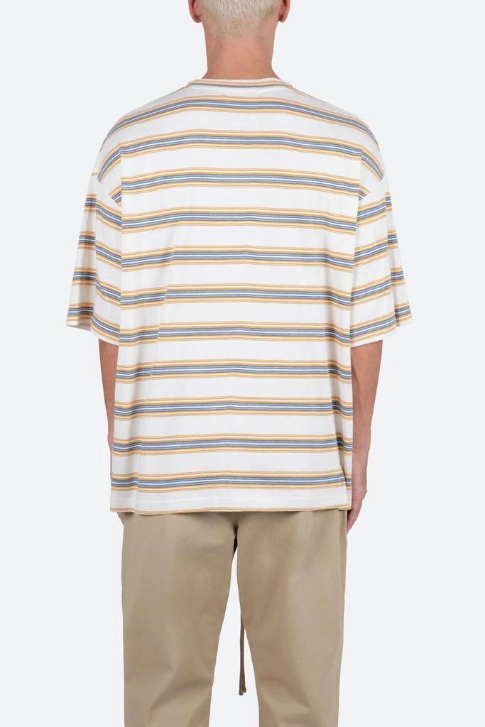 Wide Striped Tee - Blue/Yellow 商品