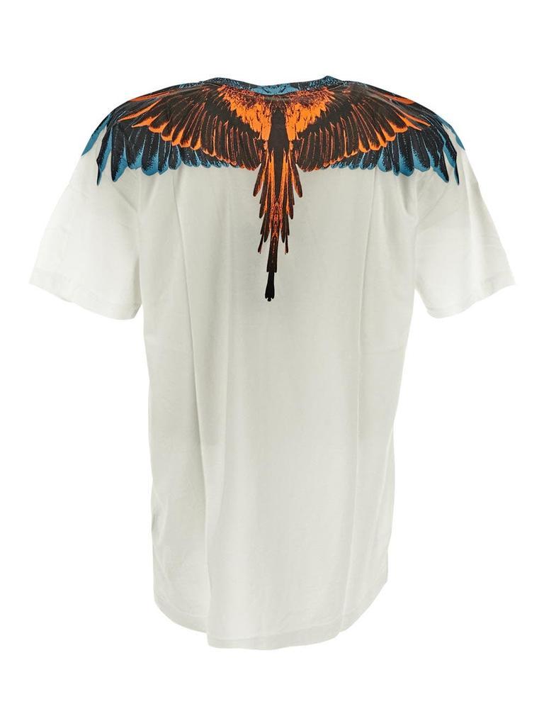 商品Marcelo Burlon|Icon Wings Regular T-shirt,价格¥1737,第4张图片详细描述
