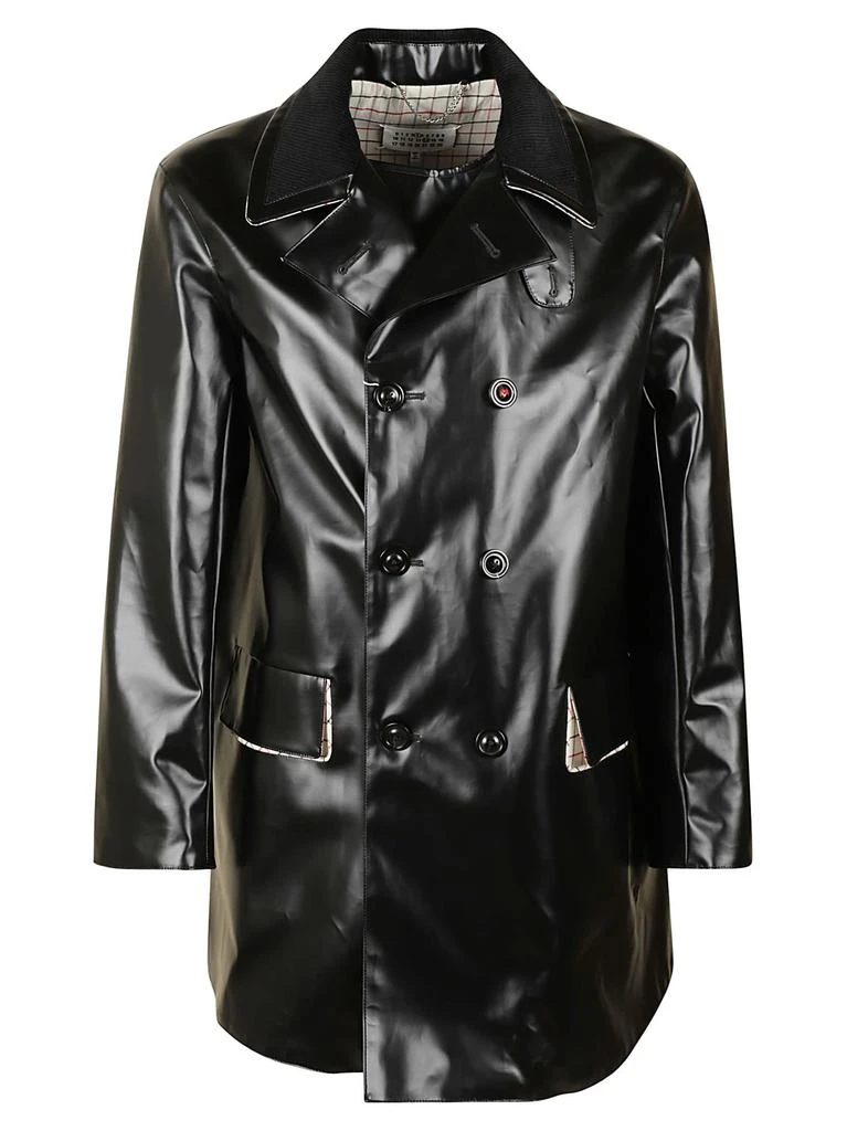 商品MAISON MARGIELA|Maison Margiela Double-breast Shiny Jacket,价格¥9090,第1张图片