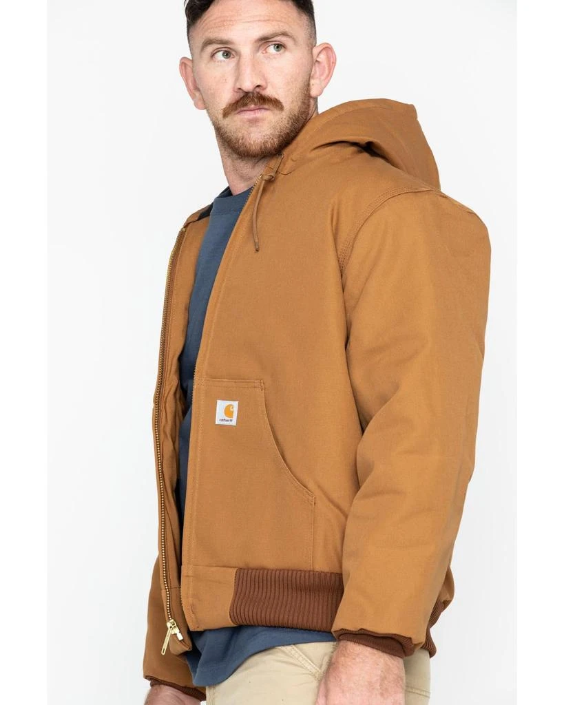 商品Carhartt|Carhartt Men's Loose Fit Firm Duck Insulated Flannel-Lined Active Jacket,价格¥798,第5张图片详细描述