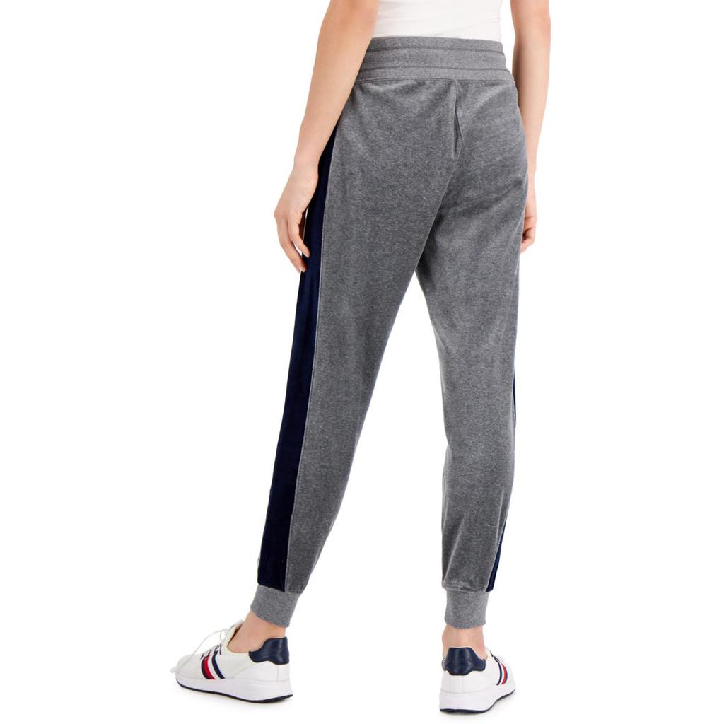 Tommy Hilfiger Sport Womens Velour Logo Sweatpants商品第4张图片规格展示