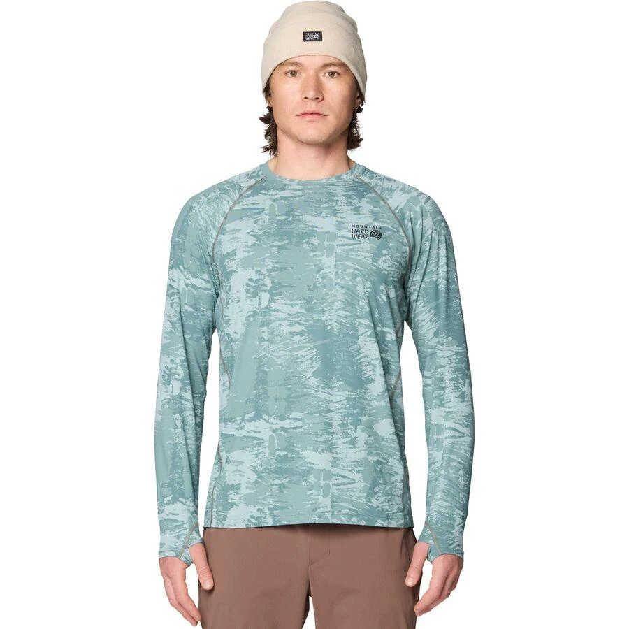 商品Mountain Hardwear|Crater Lake Long-Sleeve Crew Shirt - Men's,价格¥479,第1张图片