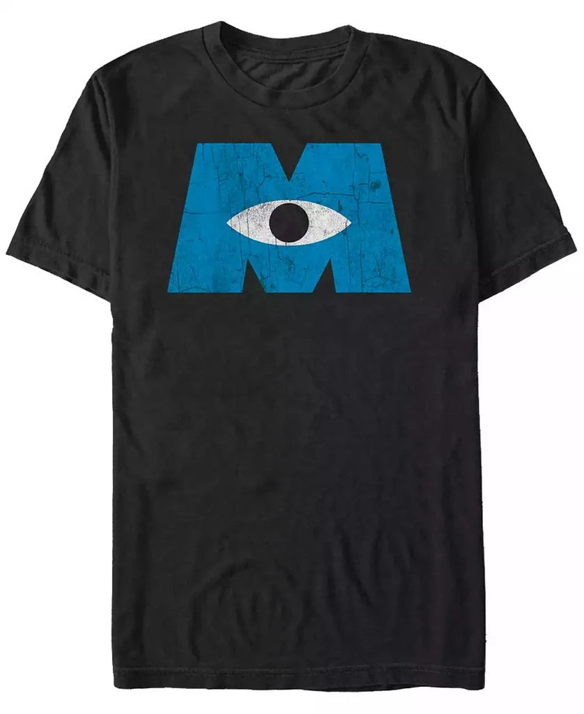 商品Disney|Disney Pixar Men's Monsters Inc. Eye Logo, Short Sleeve T-Shirt,价格¥188,第1张图片