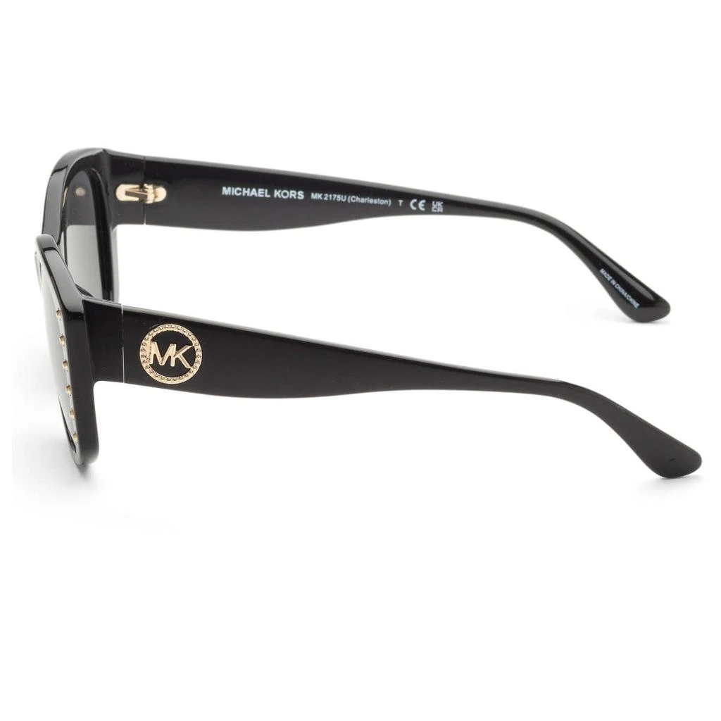 商品Michael Kors|Michael Kors Women's Black Irregular Sunglasses,价格¥302,第2张图片详细描述