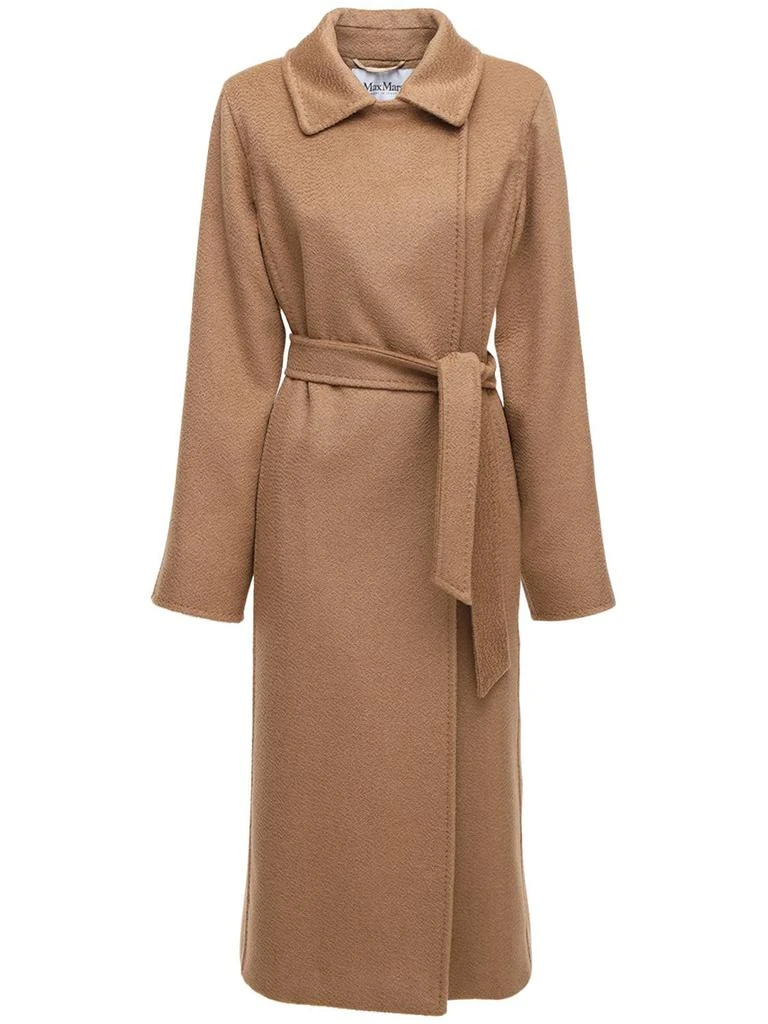 商品Max Mara|Manuela Camel Long Coat,价格¥24401,第1张图片