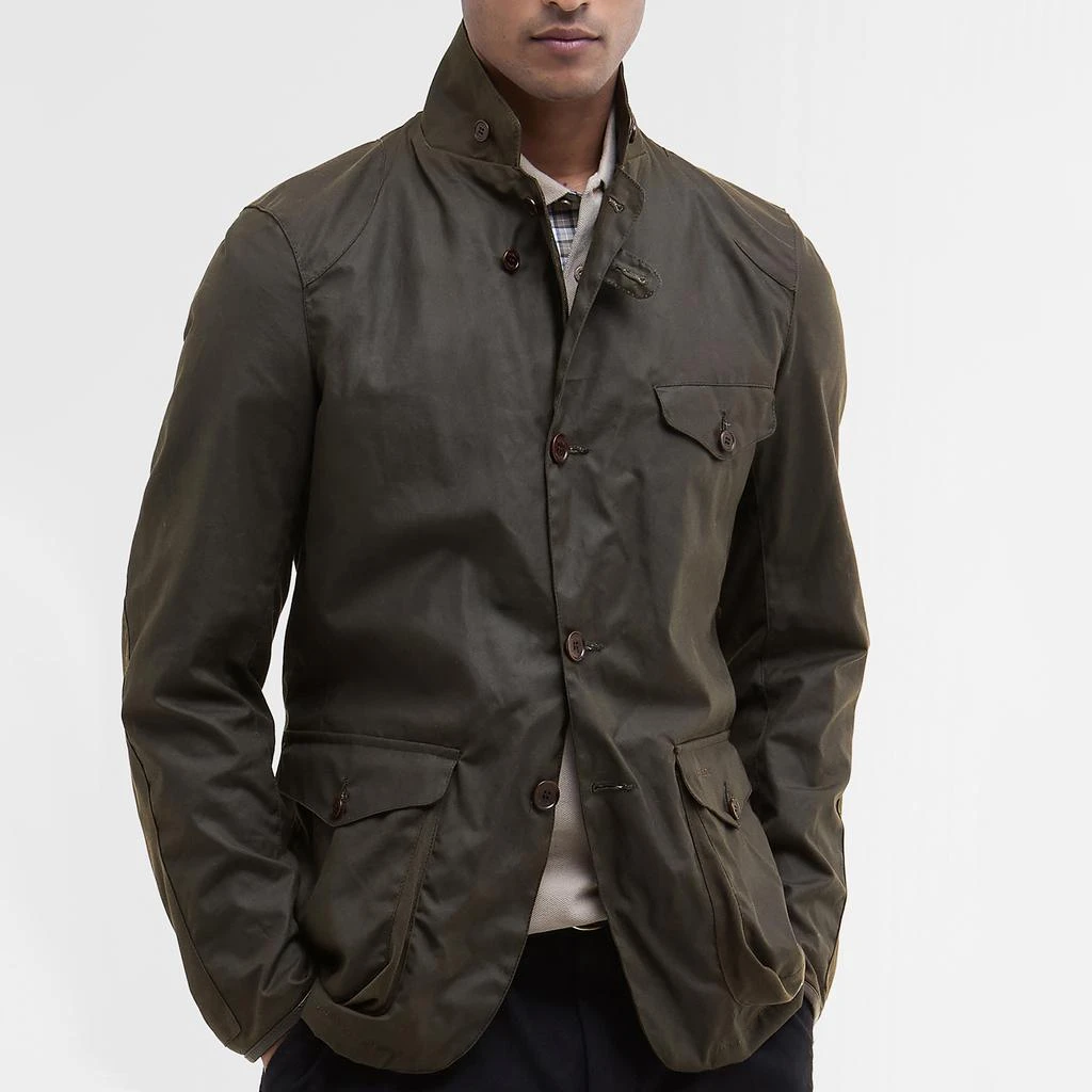 商品Barbour|Heritage Beacon Waxed Cotton Sports Jacket,价格¥4161,第1张图片