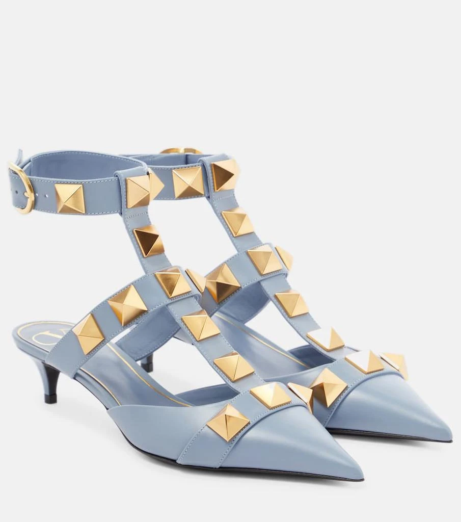 商品Valentino|Roman Stud leather mules,价格¥8103,第1张图片