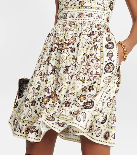 商品Tory Burch|印花真丝迷你连衣裙,价格¥5666,第5张图片详细描述