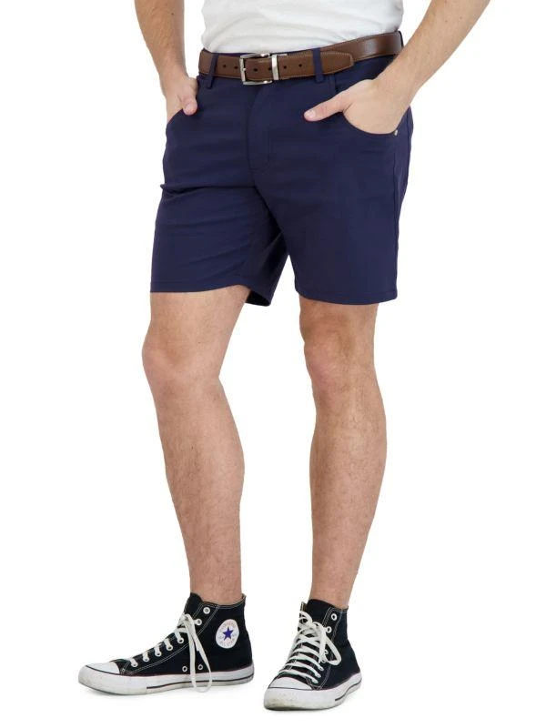 商品Levinas|Performance Tech Stretch Denim Shorts,价格¥317,第3张图片详细描述