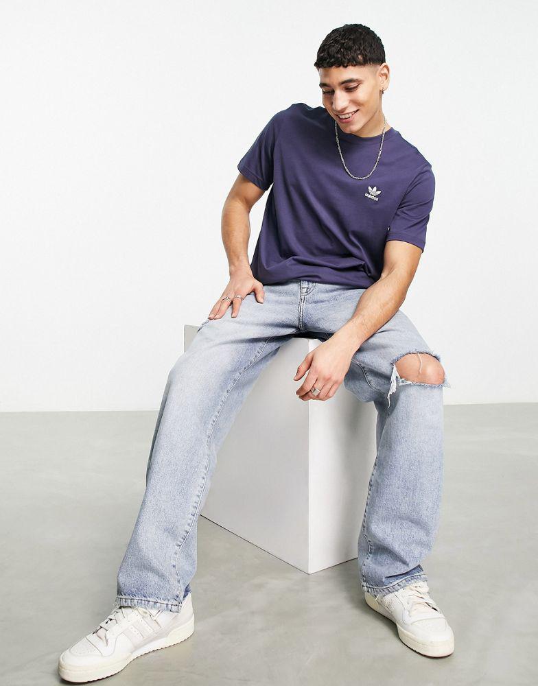 商品Adidas|adidas Originals Essentials t-shirt in shadow navy,价格¥205,第1张图片