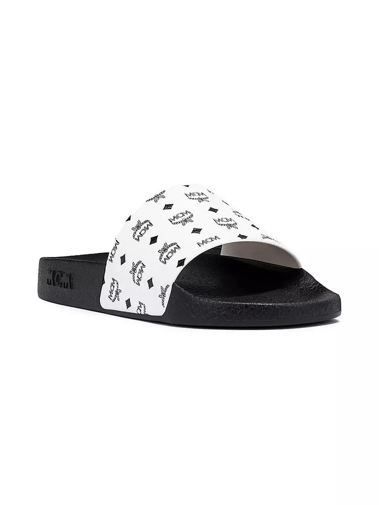 商品MCM|Monogram Slides,价格¥1606,第2张图片详细描述