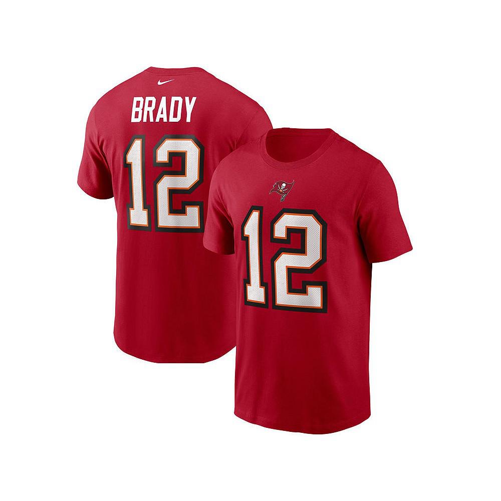 Tampa Bay Buccaneers Men's Pride Name and Number Wordmark 3.0 Player T-shirt Tom Brady商品第1张图片规格展示