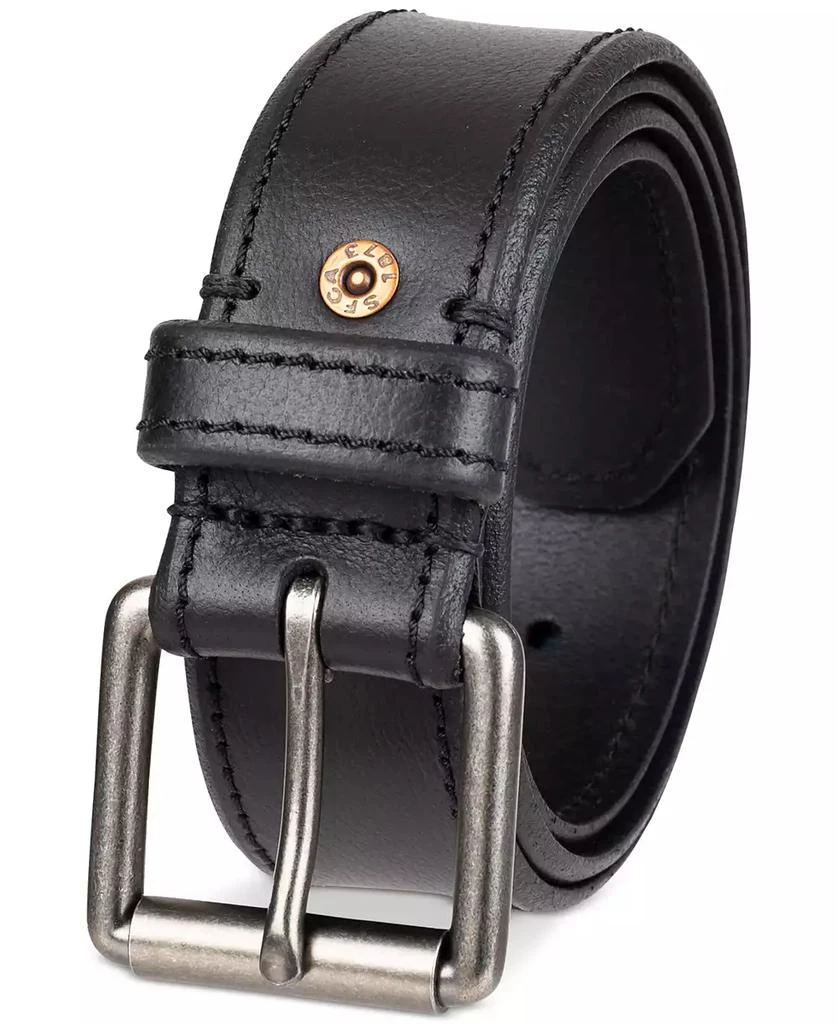商品Levi's|Men's Beveled-Edge Leather Belt,价格¥276,第2张图片详细描述