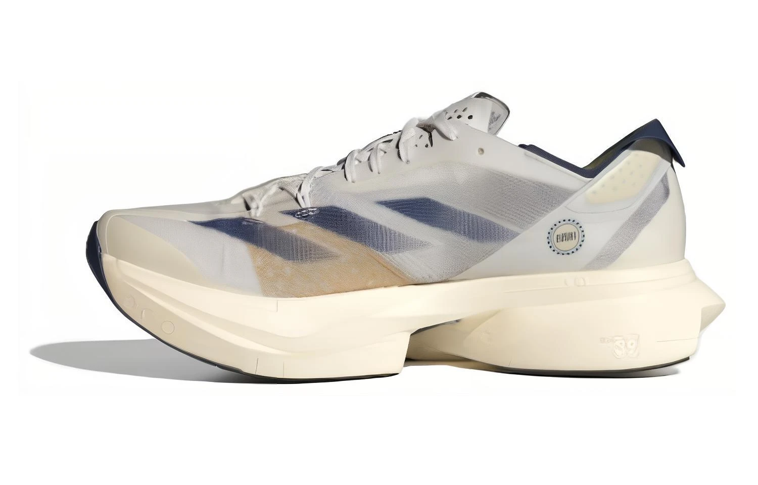 商品[国内直发] Adidas|adidas Adizero Adios Pro 3 舒适百搭减震防滑 低帮 碳板 马拉松长跑跑步鞋 男女同款 白蓝,价格¥1733,第1张图片