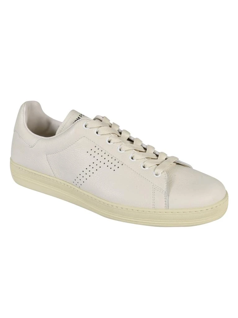 商品Tom Ford|Tom Ford Logo Perforated Sneakers,价格¥3373,第2张图片详细描述