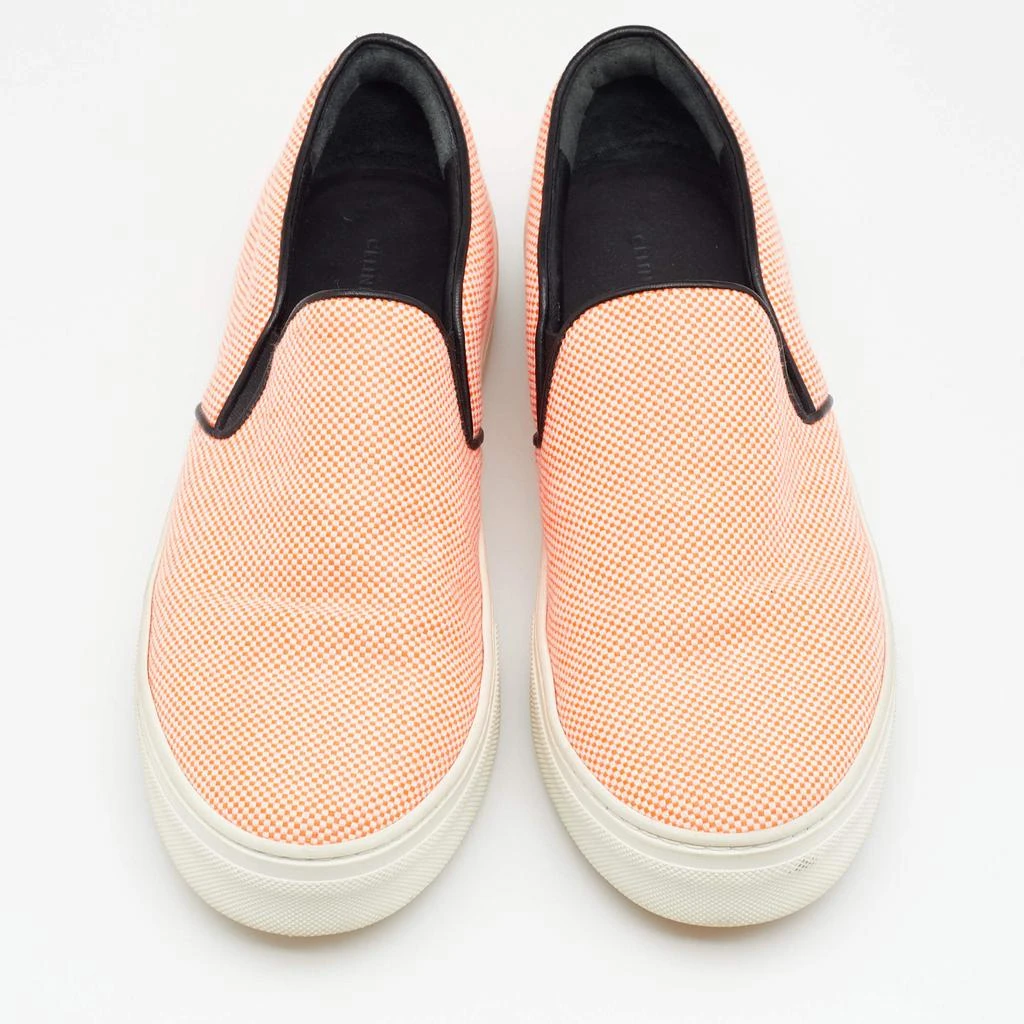 商品[二手商品] Celine|Celine Orange Canvas Slip On Sneakers Size 38,价格¥1614,第3张图片详细描述