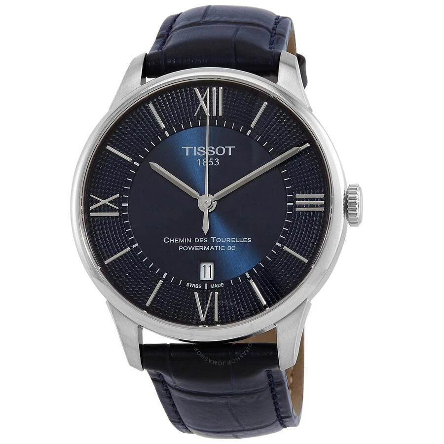 商品Tissot|Chemin Des Tourelles Automatic Blue Dial Men's Watch T099.407.16.048.00,价格¥3116,第1张图片