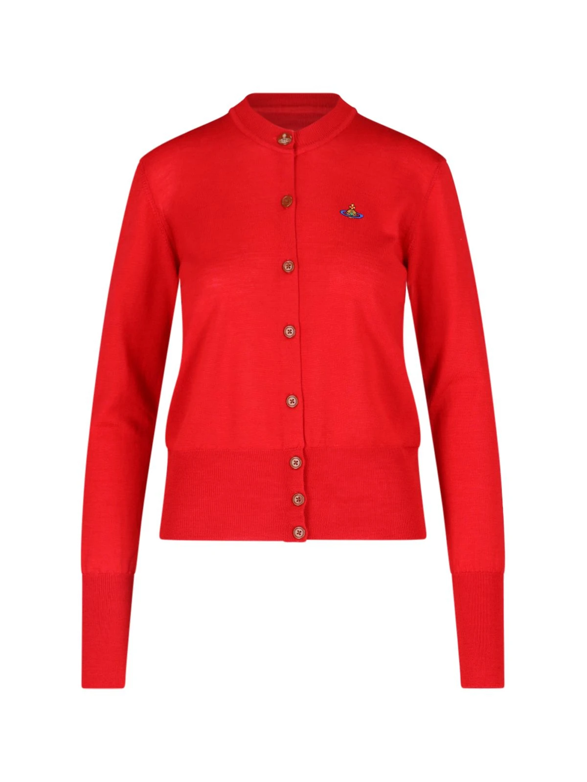 商品【商品预售7天】 Vivienne Westwood|Vivienne Westwood 女士针织毛衣 1803001ZY000QH401 红色,价格¥1334,第1张图片