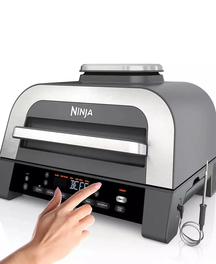 商品Ninja|Foodi DG551 Smart XL 6-in-1 Indoor Grill & Air Fryer,价格¥2243,第2张图片详细描述