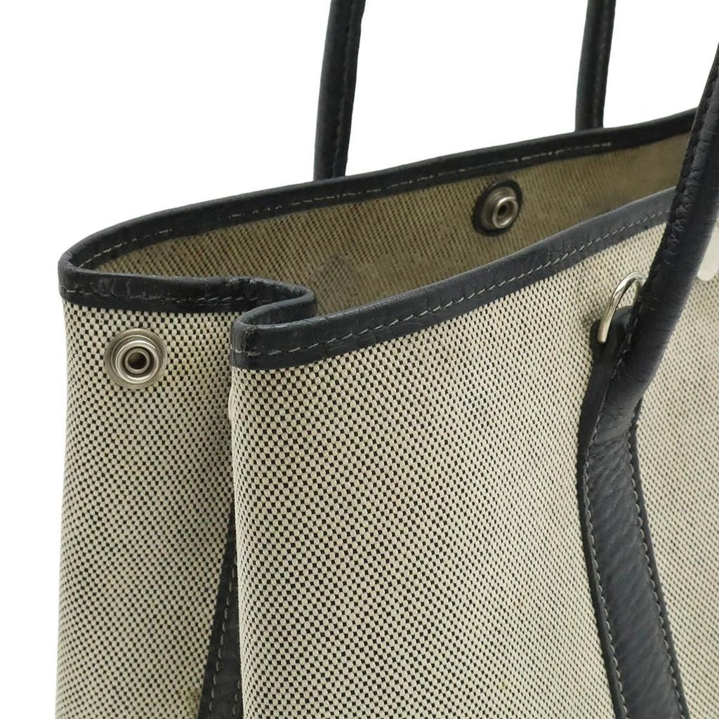 Garden  Toile H Leather Handbag Tote Bag (Pre-Owned) 商品