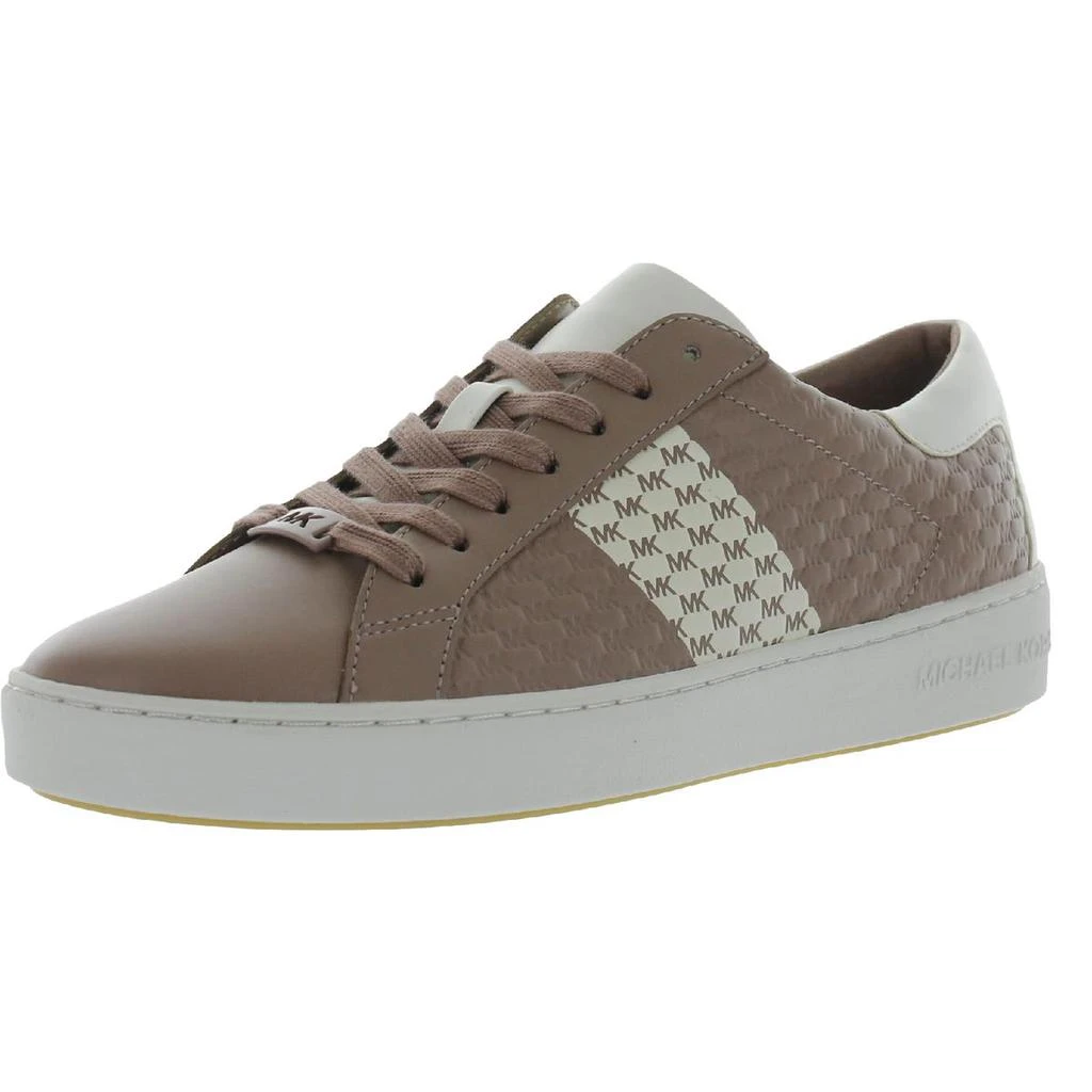 商品Michael Kors|MICHAEL Michael Kors Womens Colby Leather Logo Casual and Fashion Sneakers,价格¥774,第1张图片