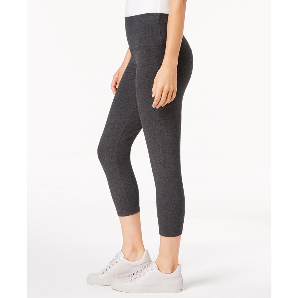 Women's Cropped Tummy-Control Leggings, Created for Macy's商品第2张图片规格展示