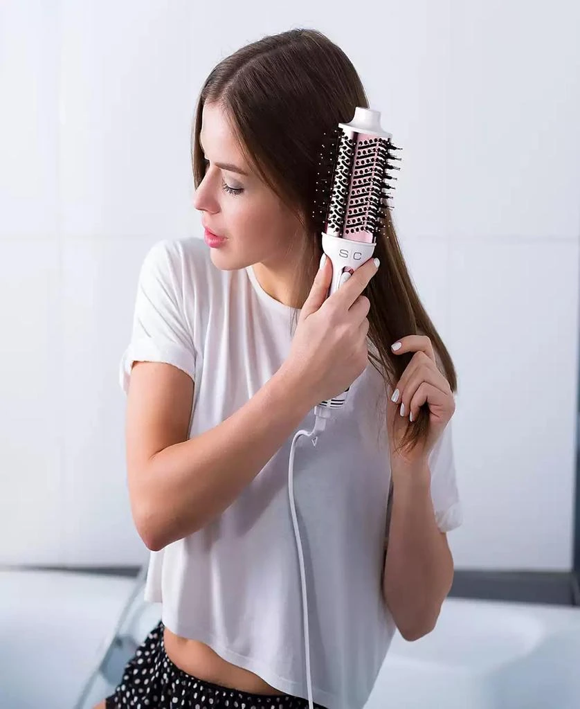 Hot Body Ionic 2-in-1 Blowout Hot Air Brush Hair Dryer Volumizer 商品