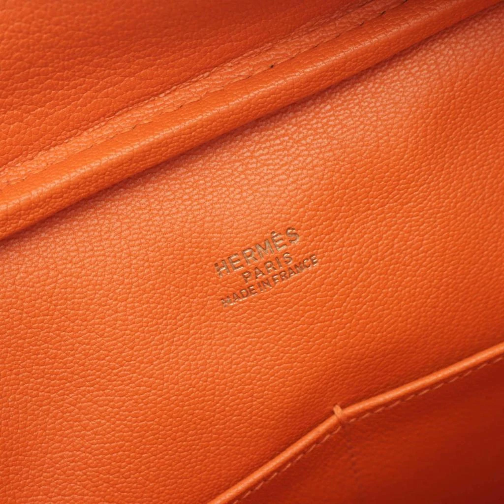 Hermes Orange Leather Plume 32 Handbag 商品
