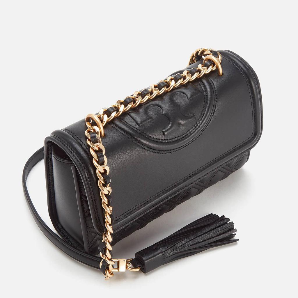 商品Tory Burch|Tory Burch Women's Fleming Small Shoulder Bag - Black,价格¥3805,第7张图片详细描述