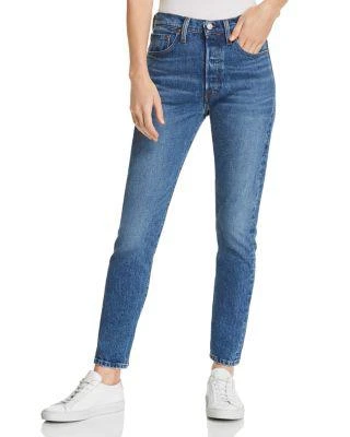 商品Levi's|501 Skinny Stretch Jeans in We The People,价格¥571,第1张图片