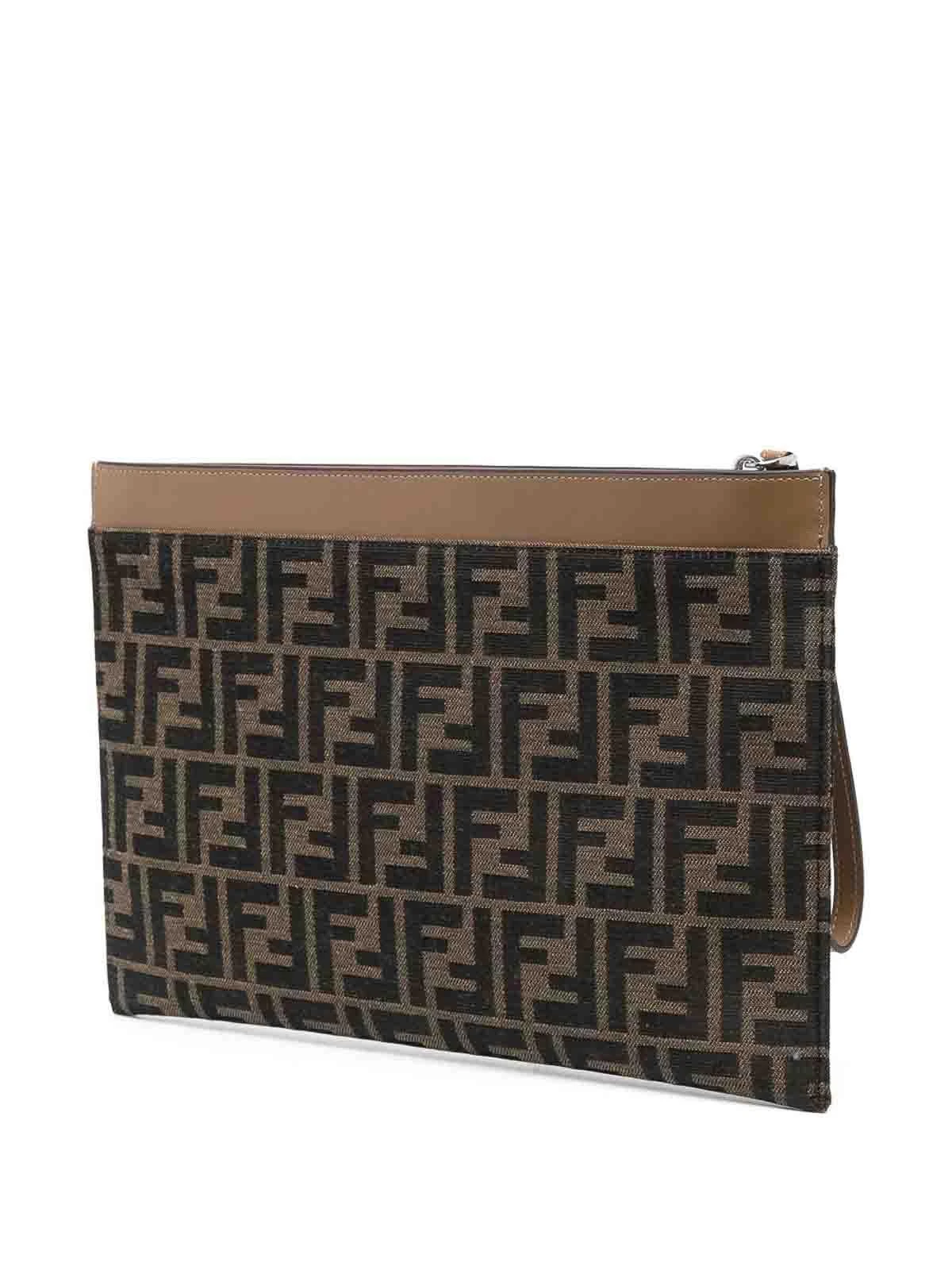 商品【商品预售7天发货】 Fendi|Fendi 男士手拿包 7N0134AFBVF1HRM 花色,价格¥2877,第5张图片详细描述