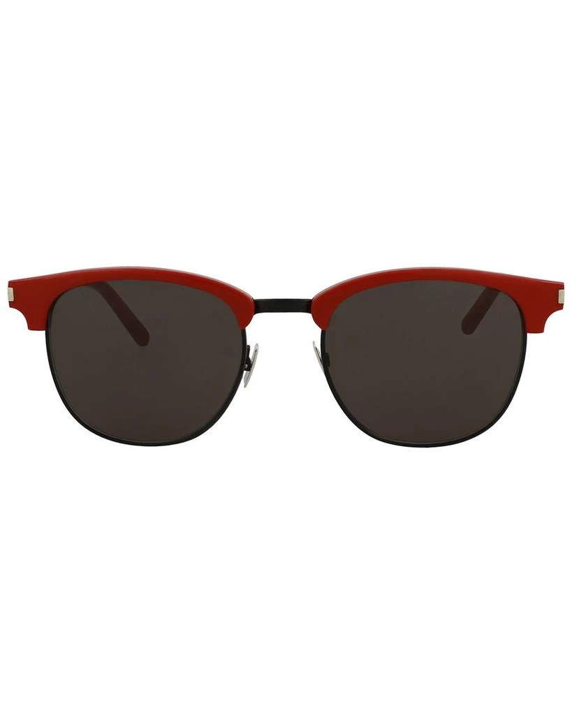 商品Yves Saint Laurent|Saint Laurent Men's SL108 52mm Sunglasses,价格¥815,第3张图片详细描述